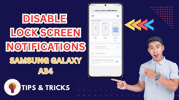 How To Disable Lock Screen Notifications On Samsung Galaxy A34 – Easy Step-By-Step Guide!