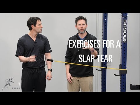 Exercises for a SLAP tear to help you recover quickly