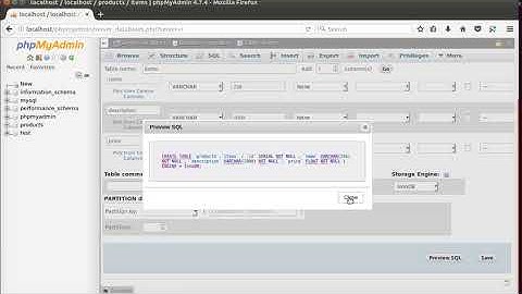 Pima Community College CIS121 - myphpadmin