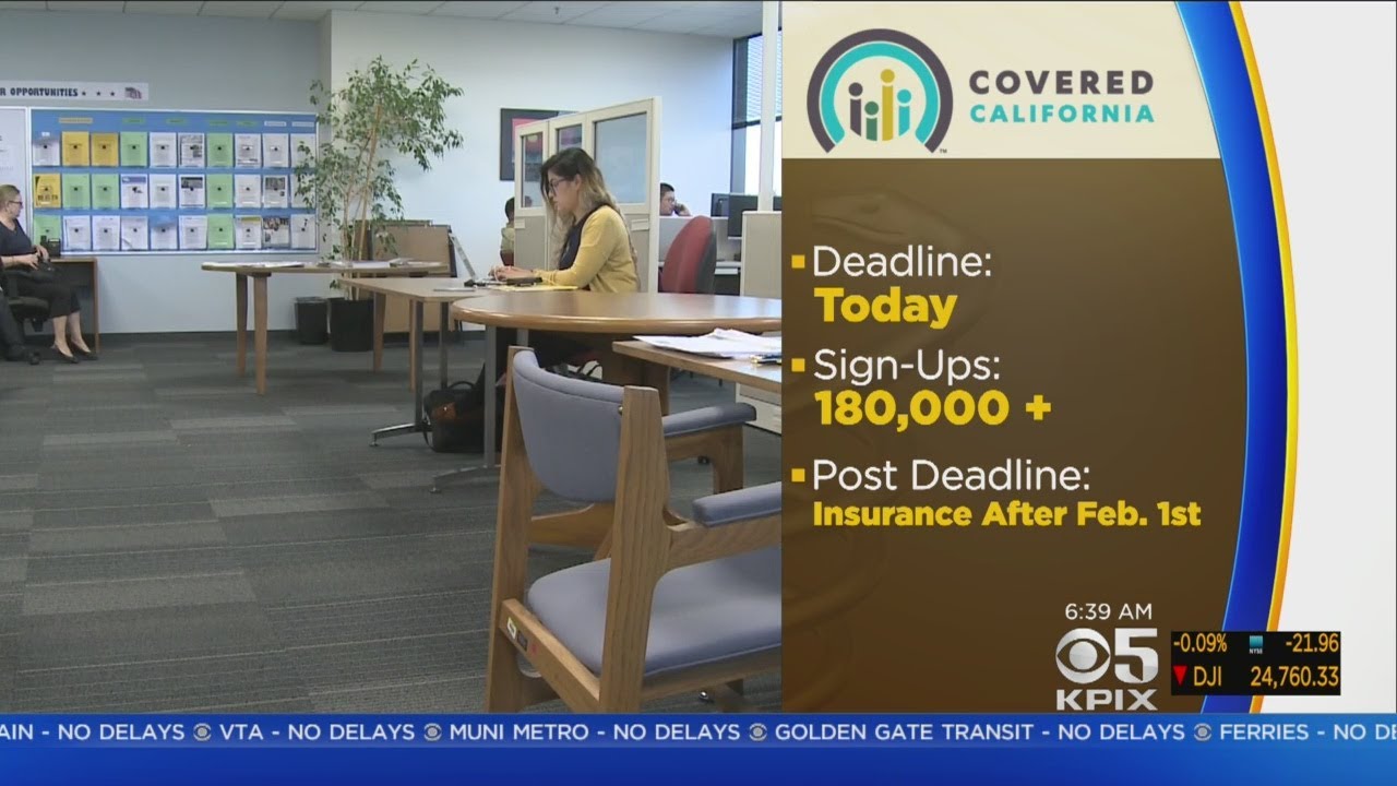Covered California 2018 Deadline Arrives YouTube