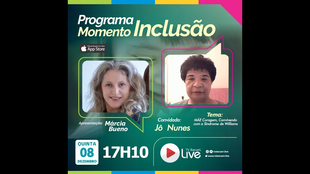 Mãe Coragem, Convivendo Com A Síndrome De Williams |  Momento Inclusão