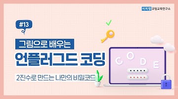 [#13 언플러그드 코딩] 컴퓨터가 이해할 수 있는 아스키코드!