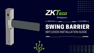 Swing Barrier Installation Guide [𝐒𝐁𝐓𝟏𝟎𝟎𝟎𝐒 𝐒𝐞𝐫𝐢𝐞𝐬] || ZKTeco Philippines