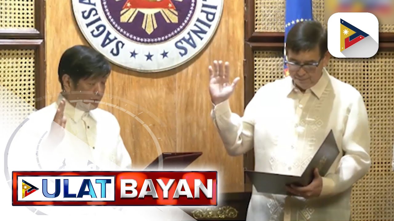 Sec. Ralph Recto, nanumpa bilang bagong kalihim ng DOF - YouTube