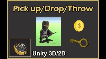 Unity Pickup, Drop, Throw items