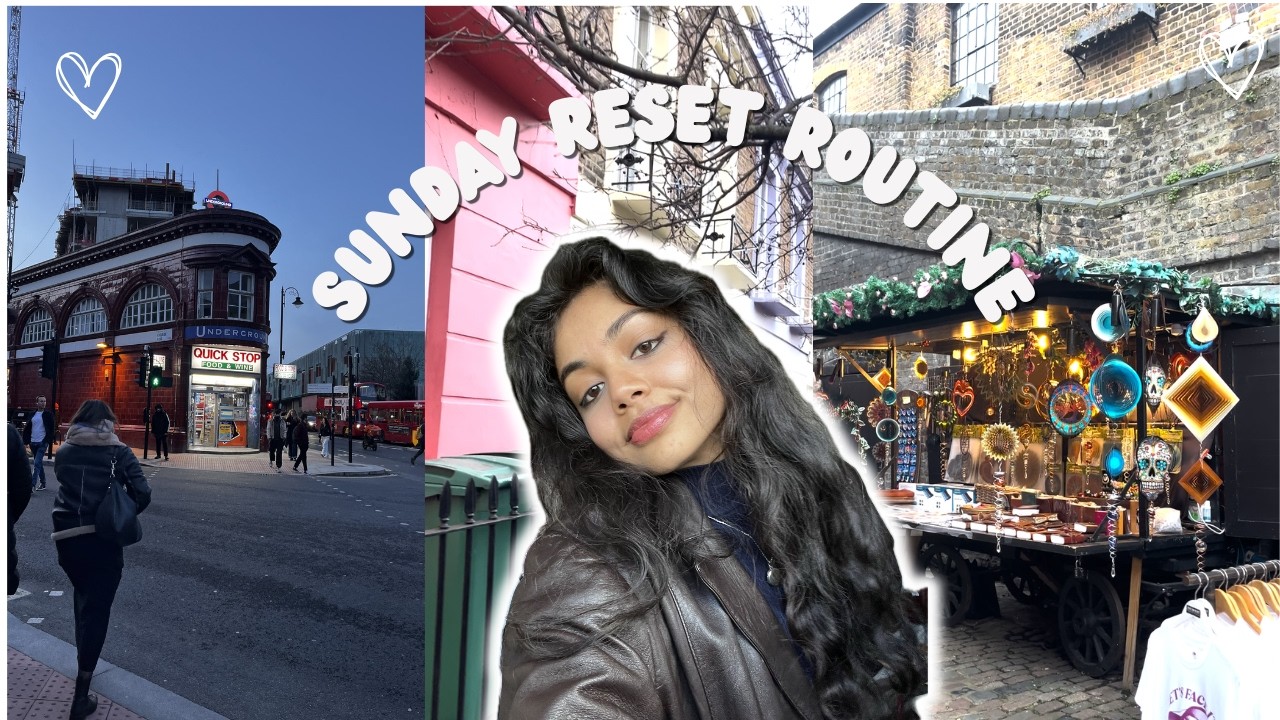 Sunday Rest Routine | how I relax after 9-5 in London