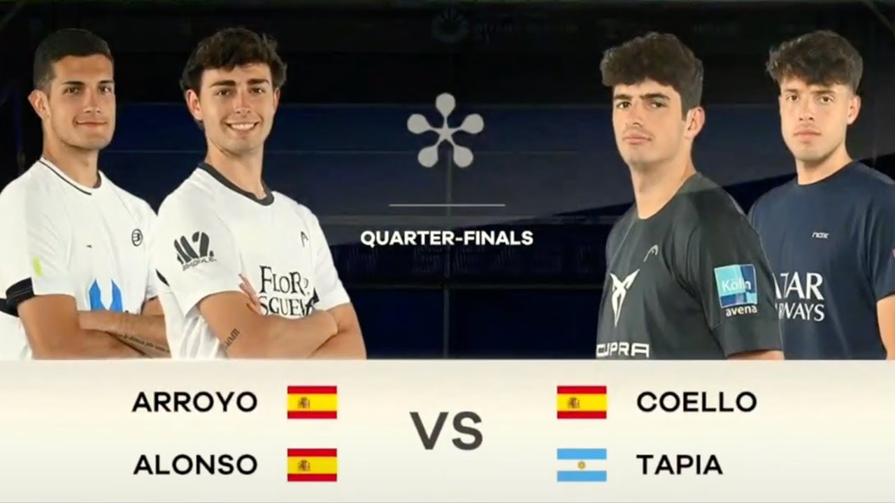 Padel Riyadh Season P1 Quarter finals Extended Highlights - Coello Tapia vs Alonso Arroyo