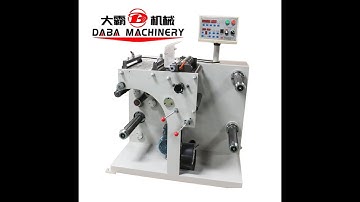 Automatic High Speed Small Label Slitting Machine DBFQ 320