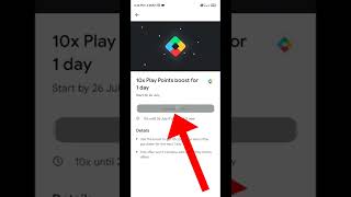 Google Play Points | 10X Points Boost | Play Points screenshot 1