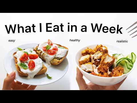 Everything I Eat in 6 Days realistic amp quick vegan meals