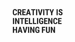 Creativity Is Intelligence Having Fun | Albert Einstein | Top Quotes Online
