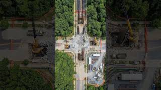 How America Is Rebuilding Its $500 Billion Highway System Without Stopping Traffic #shorts