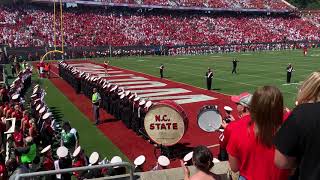 NC State Fight Song at NCSU vs ECU - 31 August 2019
