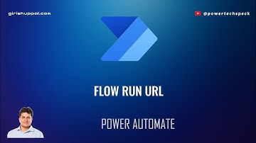 How to craft flow run URL or hyperlink in Microsoft Power Automate?