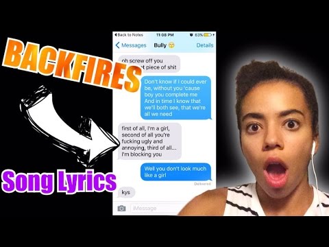 Song Lyric Text Prank on My Bully Perfect Two by Auburn  YouTube