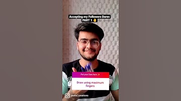 Drawing Using Maximum Fingers. can you guess the character?