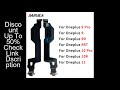 For Oneplus 9 Pro 9R 9RT 10 10R 11 Type C USB Charging Port Dock Connector Flex Cable Replacement As