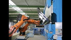 Automatic bending of Sheet Metal with Folding Metal Sheets (Press Brake Bending)
