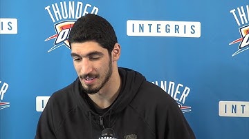 Thunder exit interview: Enes Kanter (2015-04-16)