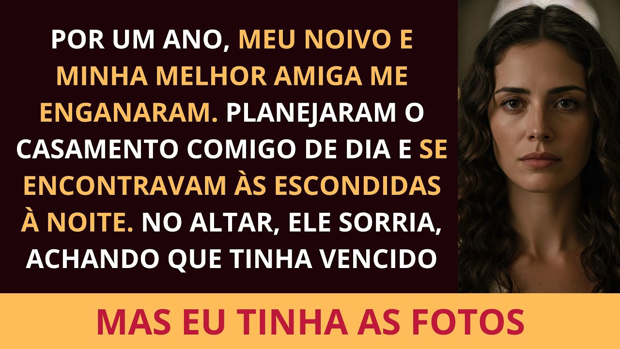 MINHA MADRINHA E MEU NOIVO ME TRAÍRAM — O ROSTO DELES FICOU PÁLIDO NO ALTAR