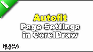 Page Setup in Coreldraw | Auto Fit Page in Coreldraw | Coreldraw tutorial