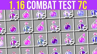 Minecraft 1.16.2 Combat Test Snapshot 7C : Stackable Potions!