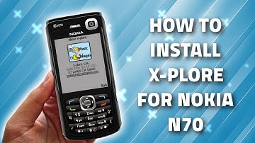 How to install x-plore for Nokia N70 - s60v2