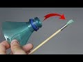 HOW TO MAKE SUPER BRUSH FROM THE PLASTIC BOTTLE HOW TO MAKE SUPER BRUSH FROM THE PLASTIC BOTTLE