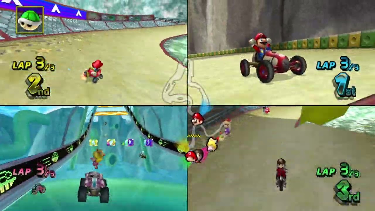 Mario Kart Wii ✦ 4 Players #495 Star Cup 150cc