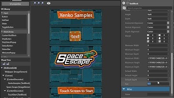 Xenko 1.8 - UI Editor preview