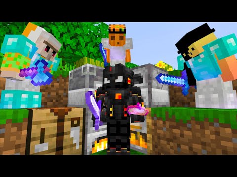 Bedrock Speedrunner VS 3 Hunters GRAND FINALE