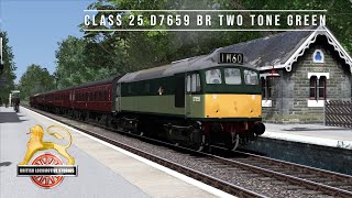 TS Classic - Class 25 D7659 Two Tone Green Xmas Calendar 2022