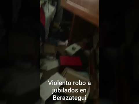 Berazategui: cuatro delincuentes desvalijaron casa de dos jubilados;  mediante gritos y golpes les r