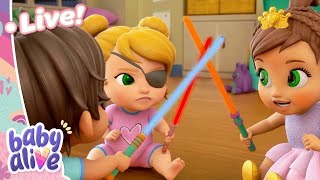 LIVE: Baby Alive Official  The Babies SciFi Battle  Family Kids Cartoons Livestream |