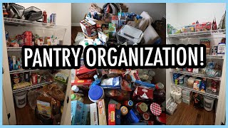 ORGANIZING MY SISTER'S PANTRY! | How To Start An Overwhelming Project!