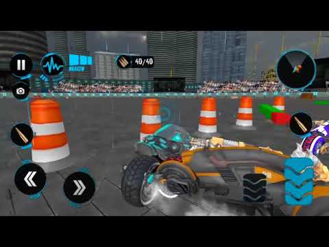 Bike Racing Futuristic Demolition Derby