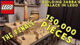 LEGO STAR WARS - BUILDING JABBA'S PALACE IN LEGO - THE WALK THROUGH / FINALE