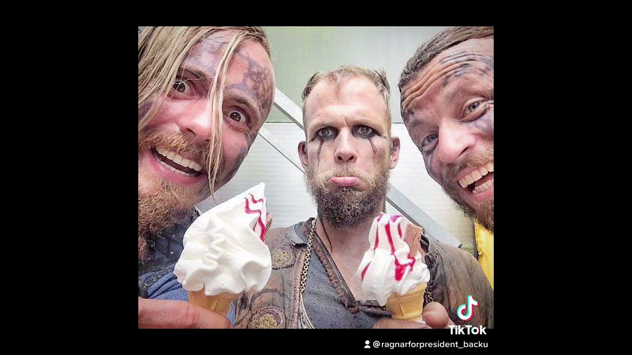 Vikings cast - Behind The Sc&egrave;nes