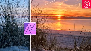How to: PERFECT Golden Hour Colors  - Affinity Photo Super Easy Beginner Tutorial