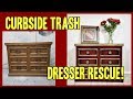Painting Furniture Left on the Curb - DIY Dresser Rescue Painting Furniture Left on the Curb - DIY Dresser Rescue