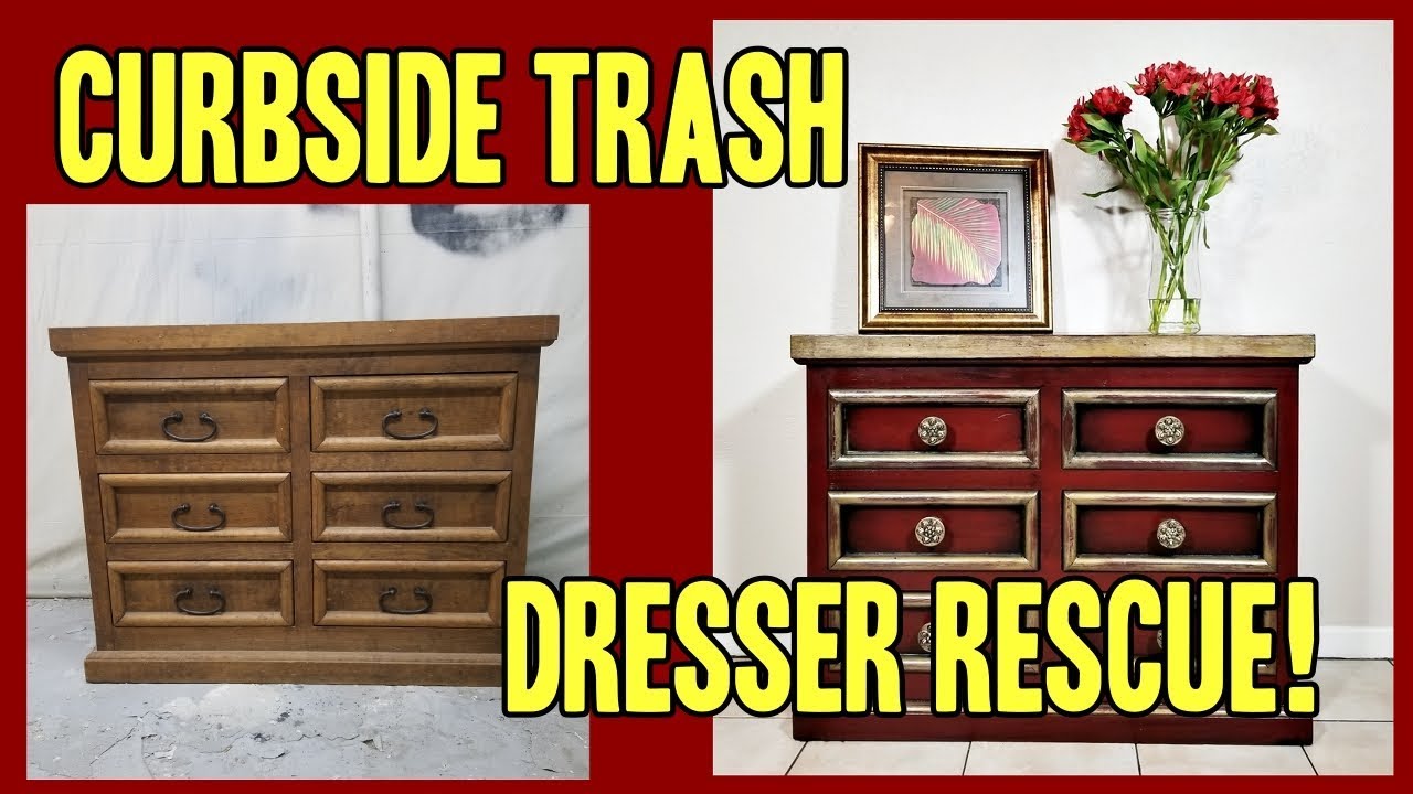 Furniture Makeover with Spray Paint - Lemons, Lavender, & Laundry