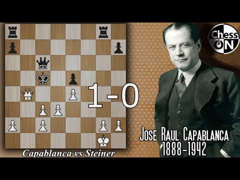 Capablanca vs Steiner: Capablanca Plays A Prearranged Game! 