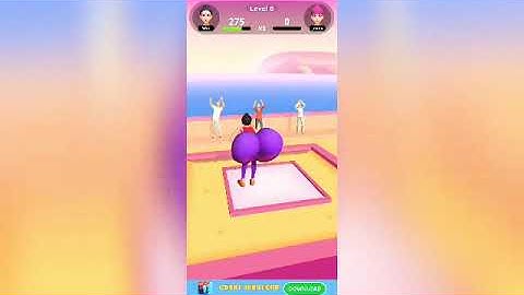 Twerk Race 3D in New Level Mobile Game Walkthrough Update All Trailers Gameplay iOS,Android ERTKWA