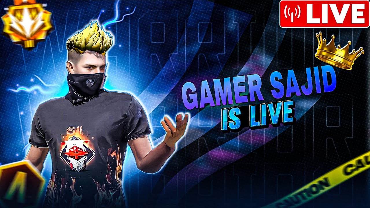 Sajida R DAY 19 WITH PC 🔴 LIVE STREAMING GAMER SAJID LIVE 🤯BR & CS || GAMER ...