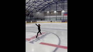 3A ЕЙ ВСЕГО 11 лет 😱 #фигурноекатание #figureskating