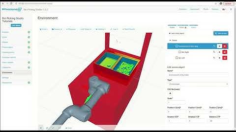 Bin Picking Studio tutorial (Part 6) - Environment builder & Collision avoidance