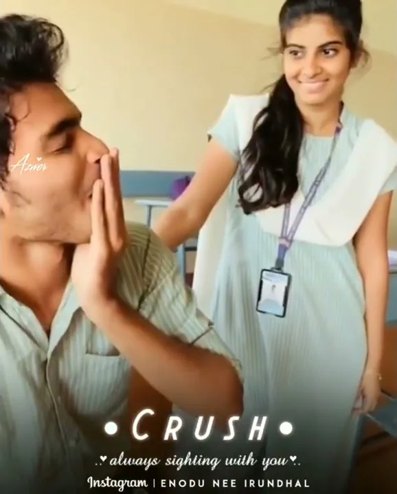 😁Sighting Crush😅🤗Crazy Girl😚❣ Whatsapp Status Tamil💞 Sriiii Cuts😉