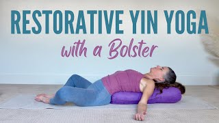 Restorative Yin Yoga With A Bolster {45 Minutes} || Devi Daly Yoga