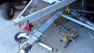 I modified my boat trailer with a Swing Away Tongue hinge by Fulton! I modified my boat trailer with a Swing Away Tongue hinge by Fulton!