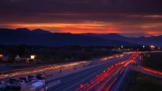 Time Lapse Road Rush at Night - No copyright screenshot 4